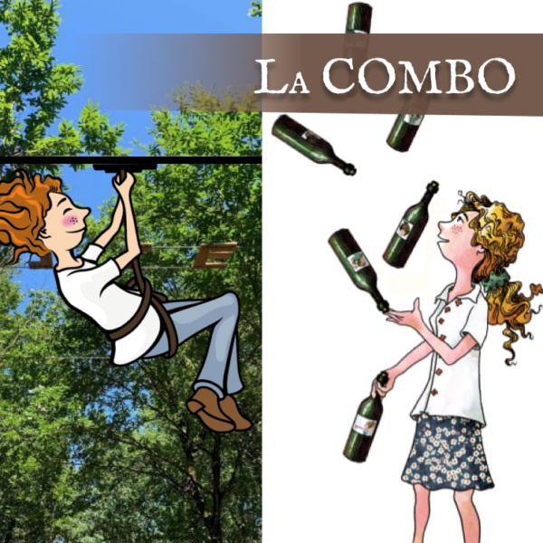 La COMBO Accrobranche puis Dégustations